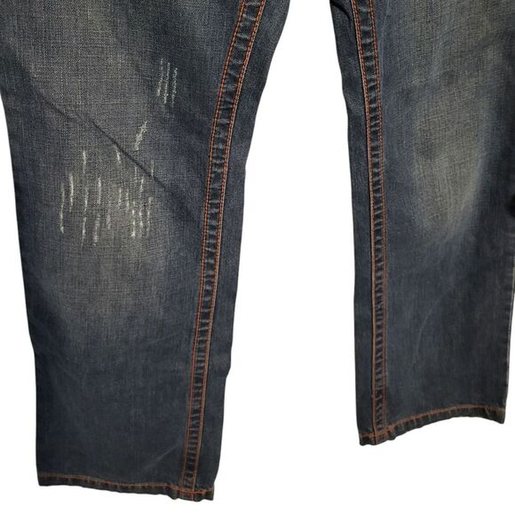 Custo Barcelona Mens Straight Blue Jeans, Waist 32x32 - Picture 5 of 14